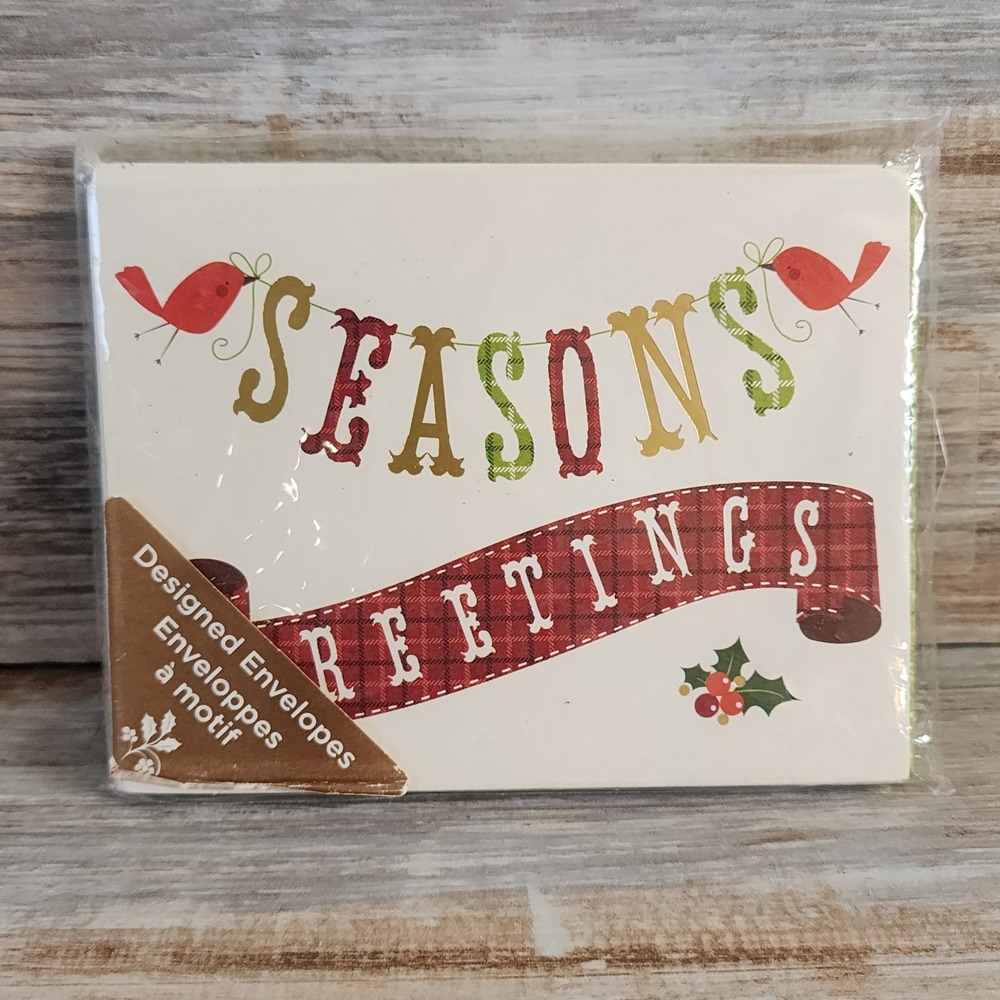American Greetings Seasons Greetings Holiday Invitations 10 Count with Envelopes